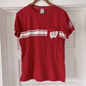PINK Wisconsin Badgers Shirt